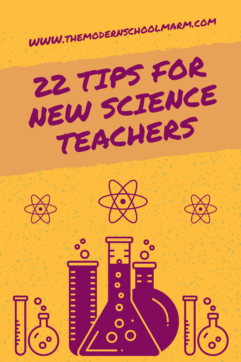 22 Tips for New Science Teachers